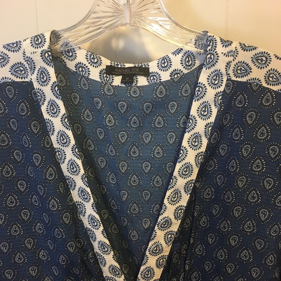 Rachel Zoe Pea in a Pod Boho Tunic Top 0076 - Picture 13 of 13